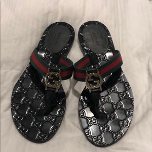 Gucci flip flops